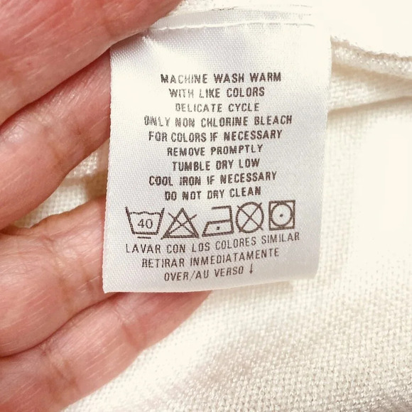 The Villager Cream Sweater Top, Size Petite Small, Vintage 1960's Feminine - Picture 8 of 10